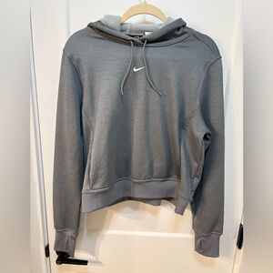 Nike Grey Therma-Fit Fleece Pullover
